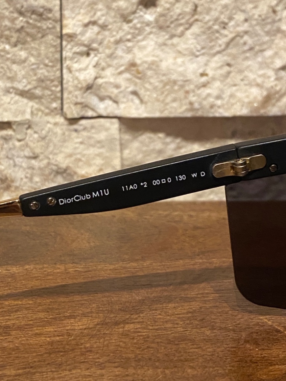 SOLD Authentic Dior M1U Shield Sunglasses - Picture 6 of 15